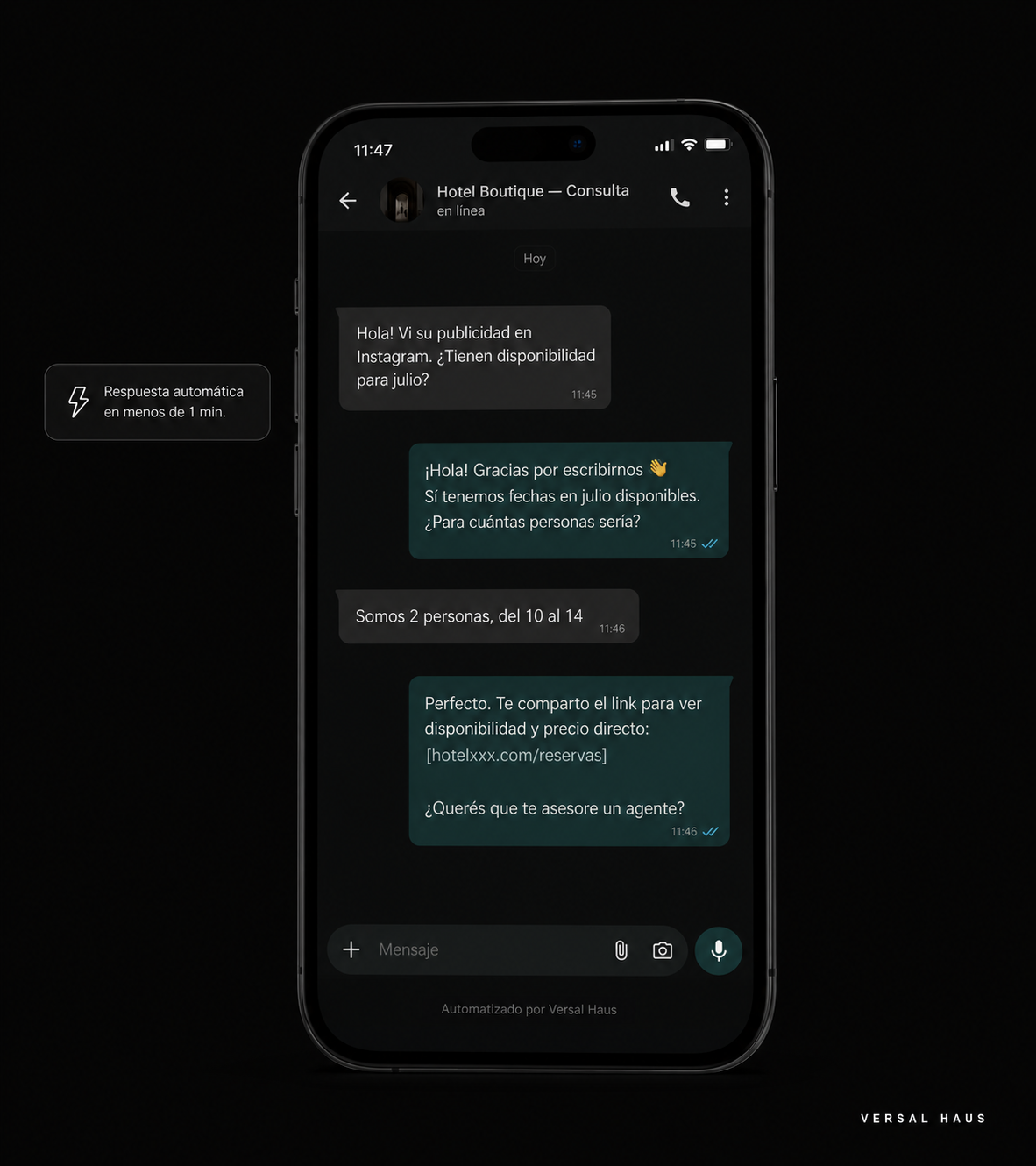 Sistema de ventas automatizado por WhatsApp
